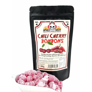 Chili Cherry Bonbon - leicht scharf - 200g - Hotskala: 1...